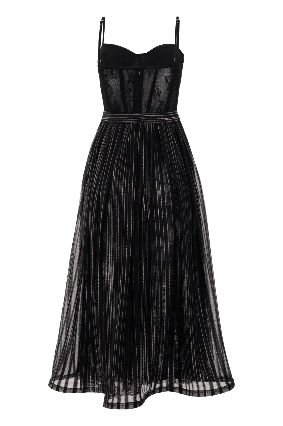 Prism Lurex Midi Dress