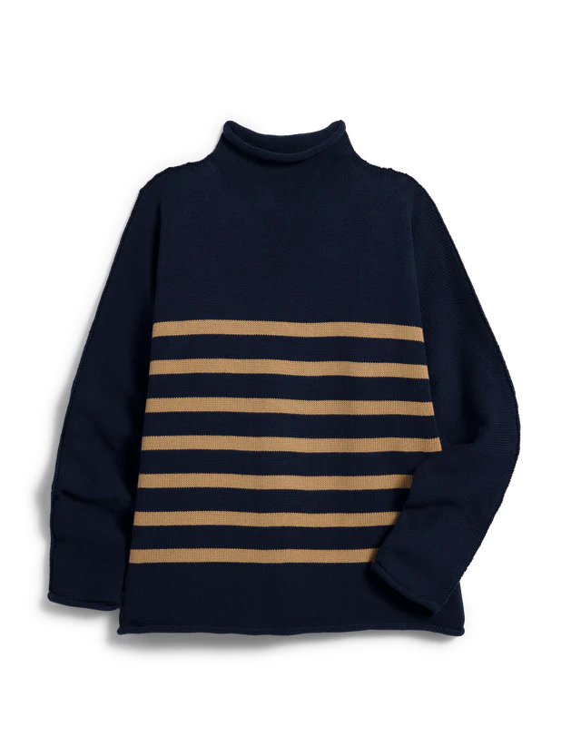 Monterey Rolled Funnel Neck Sweater