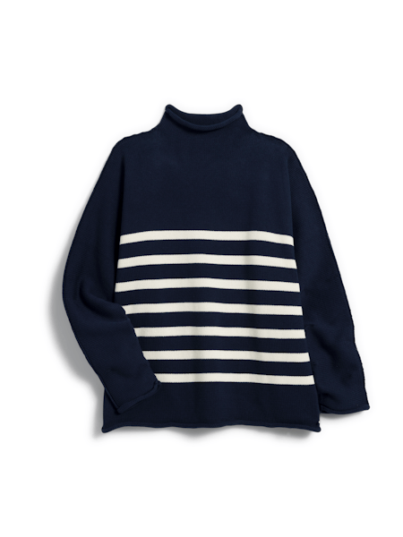 Monterey Rolled Funnel Neck Sweater
