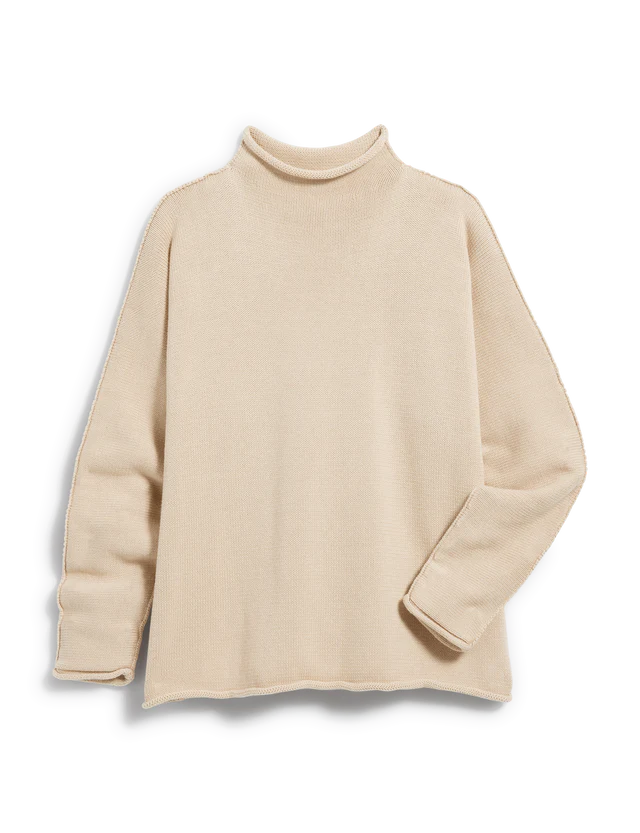 Monterey Rolled Funnel Neck Sweater