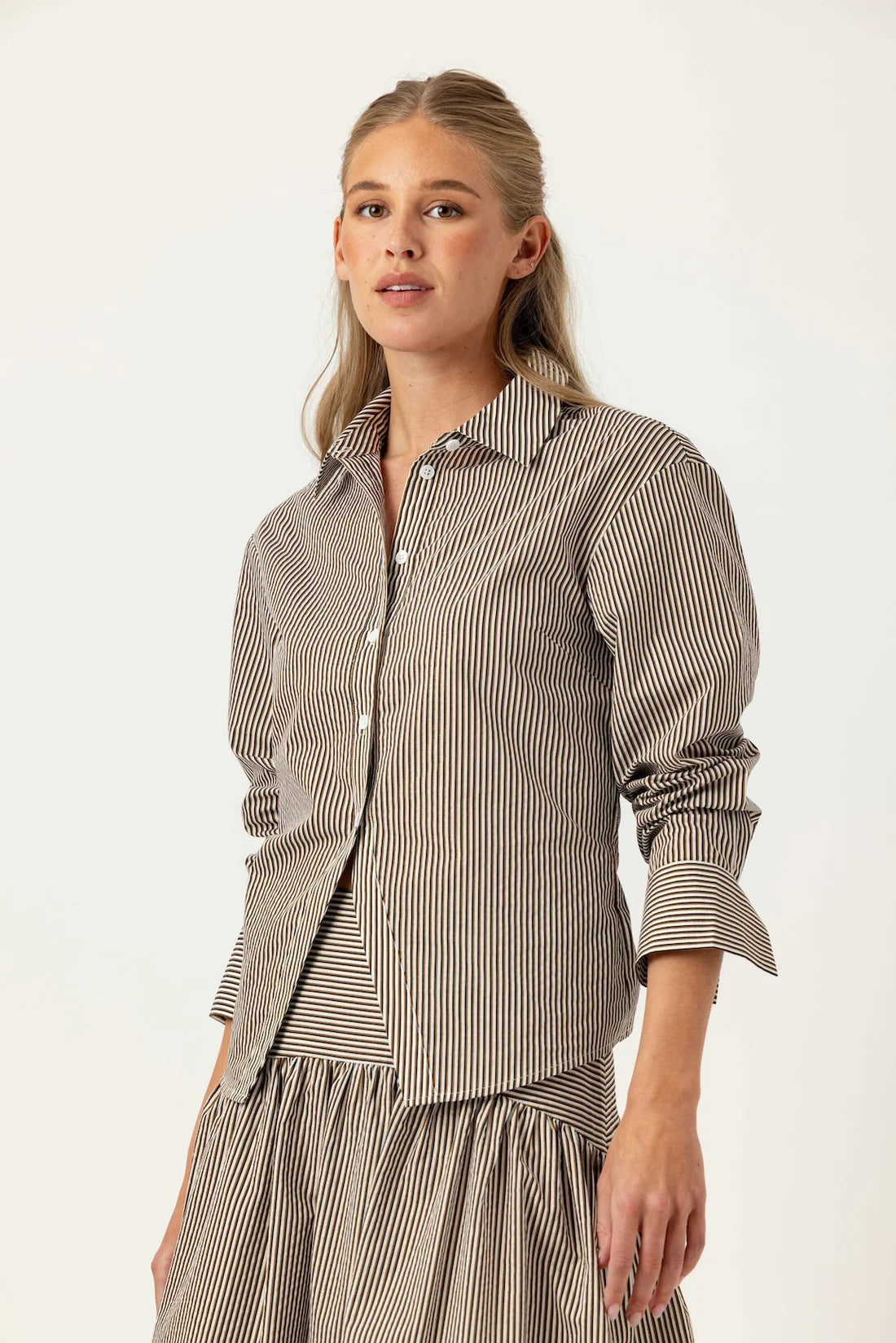 Striped Aster Shirt