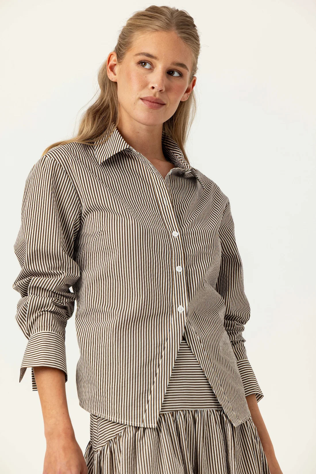 Striped Aster Shirt