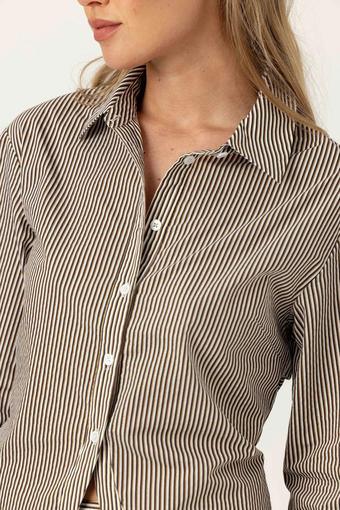 Striped Aster Shirt